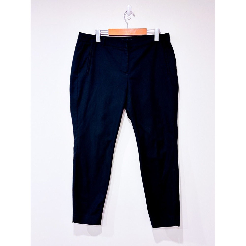 RW&CO Black ankle pants | Curvy tailored stretch | Size 12